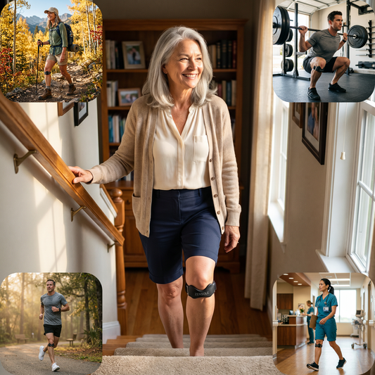 ZenSole® Knee Strap For Pain Relief - Adjusts To All Knee Sizes