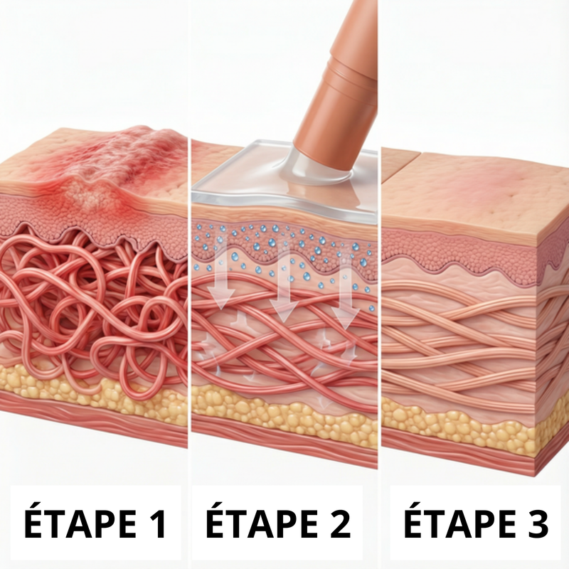 Protège les cicatrices d'acné