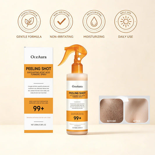 Zencare® Peel Shot - Kojic + Turmeric Body Peel Spray